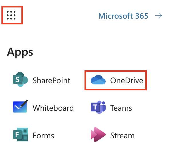 Access OneDRive