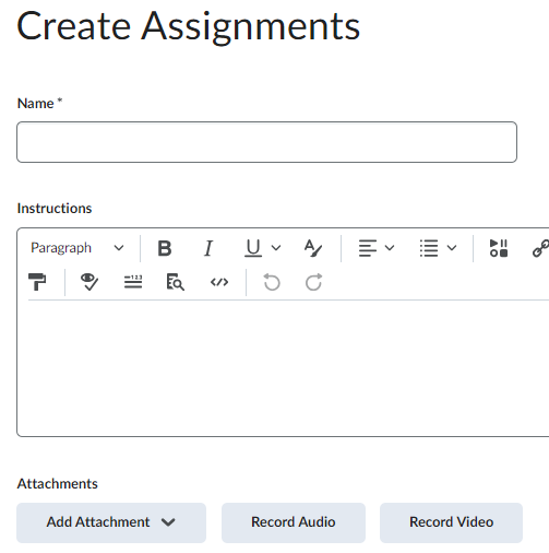 Add gorup assignment name and instructions