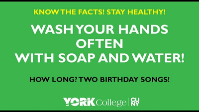 Wash Your Hands Often with soap and water
