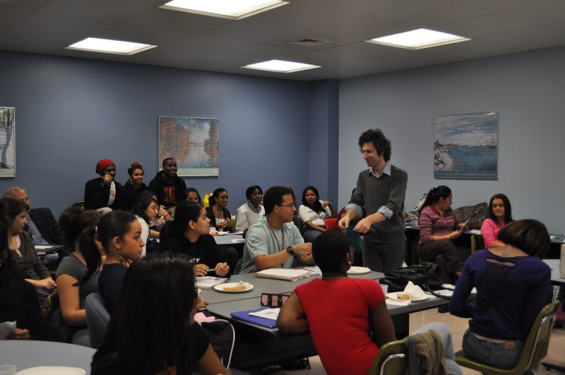 Faculty in Classroom