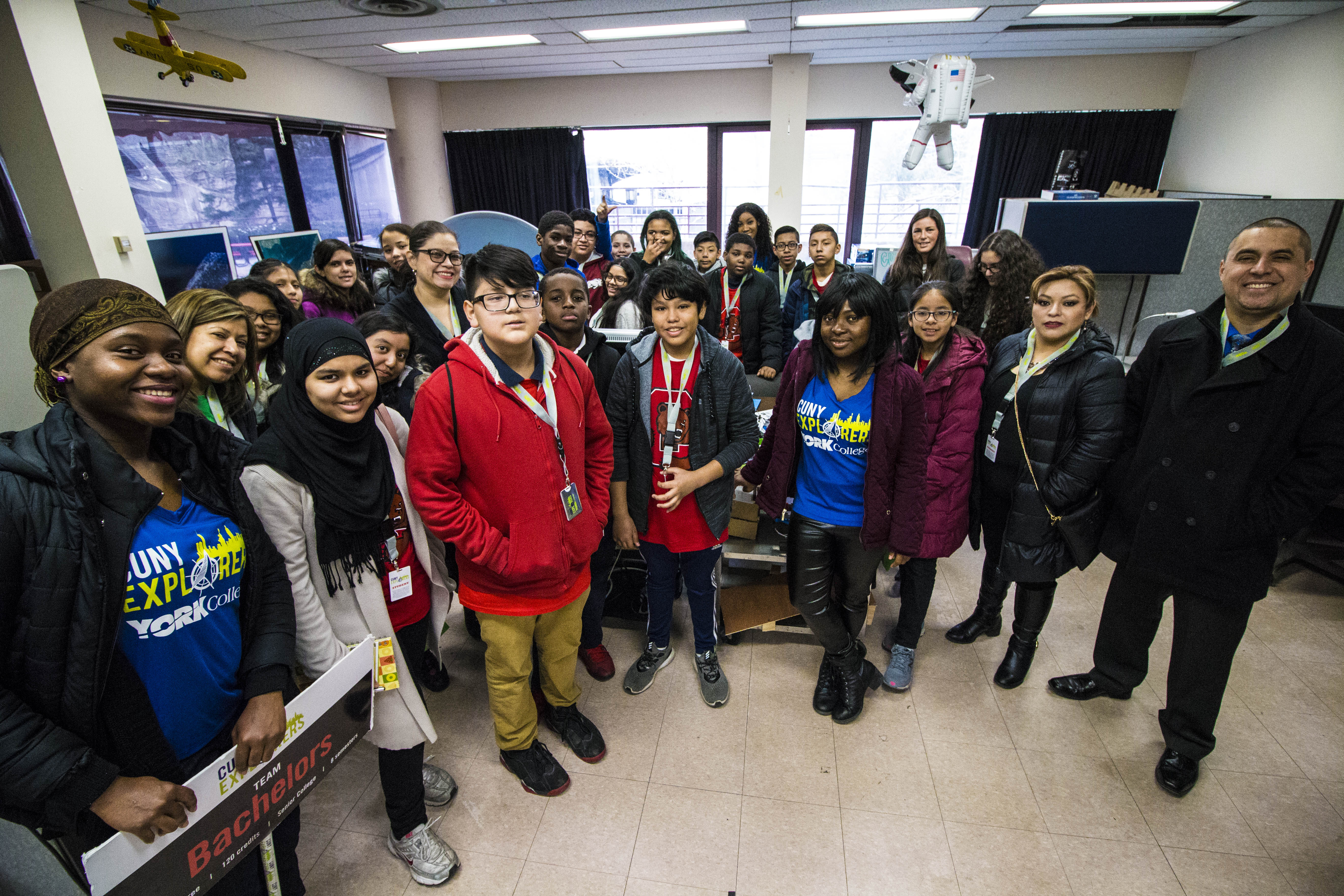 Cuny Explorers Students 