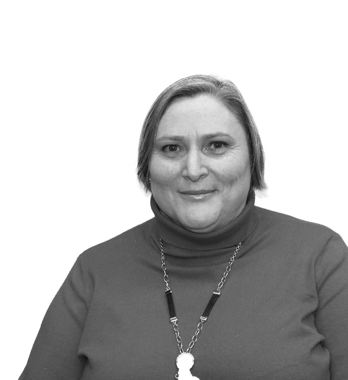 Black and white headshot of Jullian Abbott