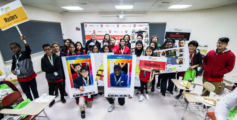 CUNY Explores Student in the classroom