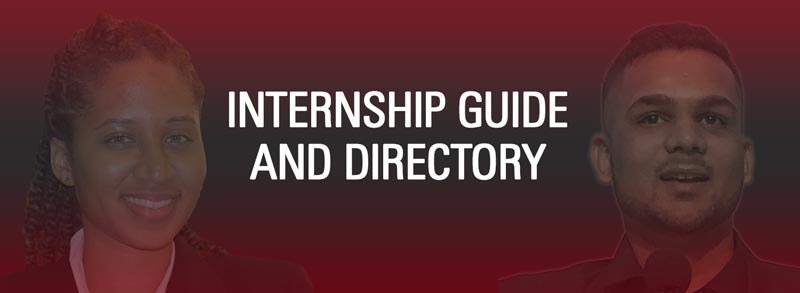Career services internship guide and directory