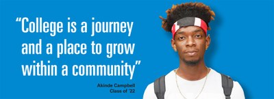 College is a journey and a place to grow within a community