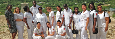 Nursing Students in the Field
