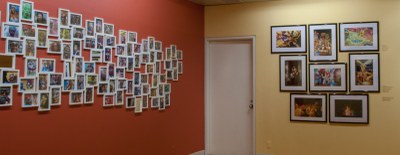 view #10 of gallery Installation looking southwest at a door, multiple photographs
