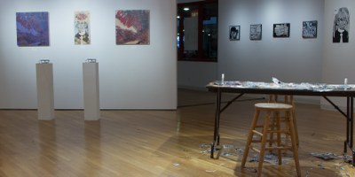 Gallery Installation view #10: looking NE, multiple works