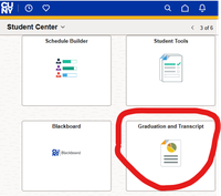 select Graduation and Transcript